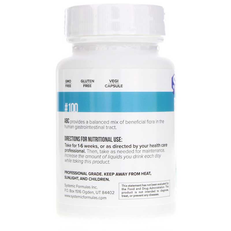 ABC Probiotic by Systemic Formulas