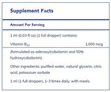 Adenosyl/Hydroxy B12 liquid 30 ml  by Pure Encapsulations