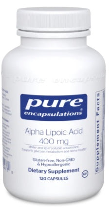 Alpha Lipoic Acid 400 mg  by Pure Encapsulations