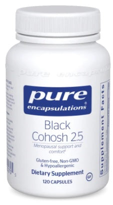 Black Cohosh 2.5 - 120's  by Pure Encapsulations
