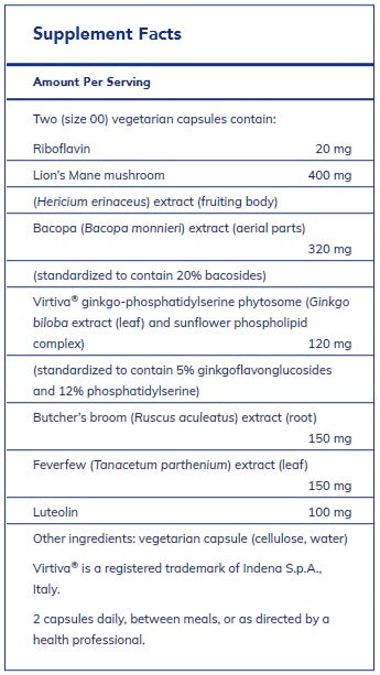 Brain Reset by Pure Encapsulations