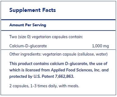 Calcium-D-Glucarate  by Pure Encapsulations