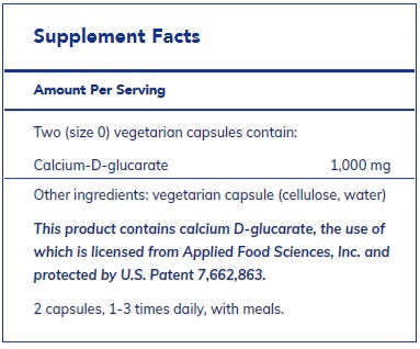 Calcium-D-Glucarate  by Pure Encapsulations