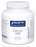 Calcium K/D 180's  by Pure Encapsulations