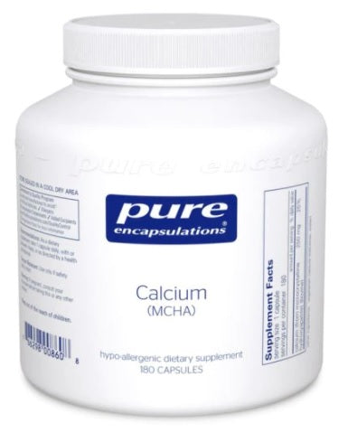 Calcium (MCHA) 180's  by Pure Encapsulations