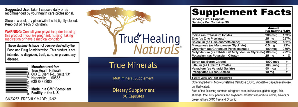 True Minerals by True Healing Naturals