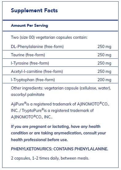 Cognitive Aminos 120's by Pure Encapsulations