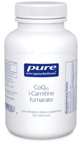 CoQ10 l-Carnitine Fumarate 120's  by Pure Encapsulations