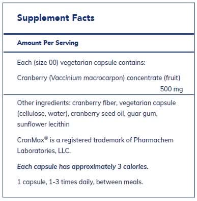 Cranberry NS by Pure Encapsulations