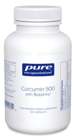 Curcumin 500 with Bioperine  by Pure Encapsulations