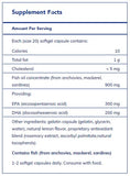 EPA/DHA with lemon 120's  by Pure Encapsulations