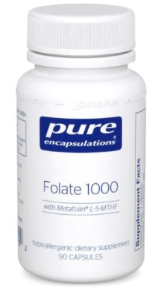 Folate 1000 90's  by Pure Encapsulations