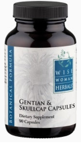 Gentian & Skullcap Capsules 90 Capsules  by Wise Woman Herbals