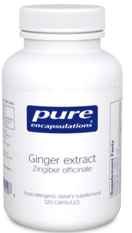 Ginger Extract 120's  by Pure Encapsulations