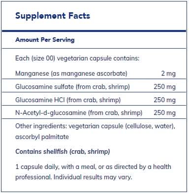 Glucosamine Complex 180's  by Pure Encapsulations