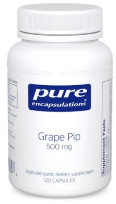 Grape Pip 500 Mg. 120's  by Pure Encapsulations