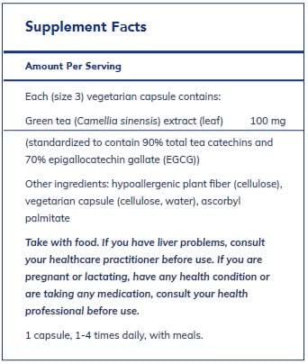 Green Tea Extract by Pure Encapsulations