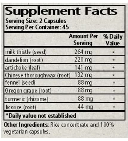 Hepacaps 90 Capsules by Wise Woman Herbals