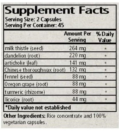 Hepacaps 90 Capsules by Wise Woman Herbals