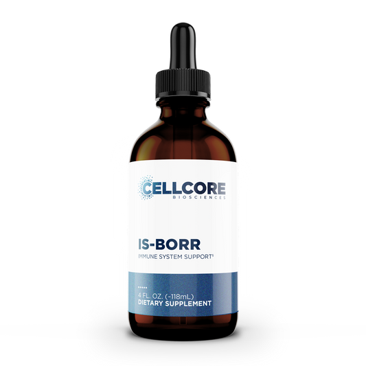 CellCore IS-BORR immune support liquid dropper bottle