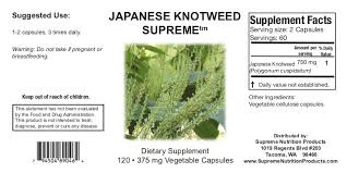 Japanese Knotweed by Supreme Nutrition