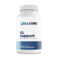 CellCore KL Support kidney and liver detox supplement bottle