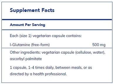 l-Glutamine 500mg 90's  by Pure Encapsulations