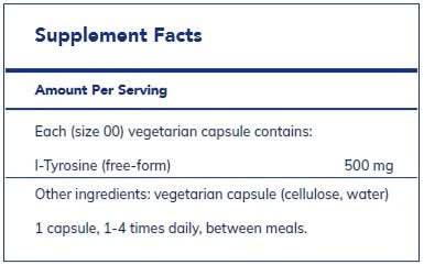l-Tyrosine 90's  by Pure Encapsulations