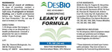 Leaky Gut Formula by Des Bio