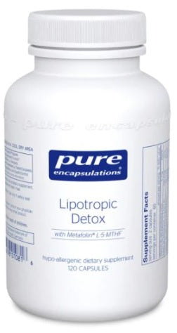 Lipotropic Detox 120's  by Pure Encapsulations