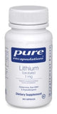Lithium (orotate) 1 mg  by Pure Encapsulations