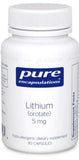 Lithium (orotate) 5 mg  by Pure Encapsulations