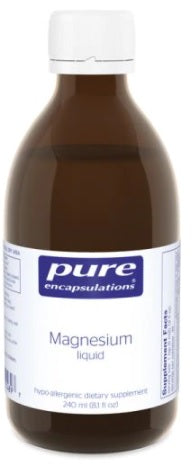 Magnesium liquid 240 ml By Pure Encapsulations
