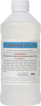 Minerals of Life 32oz (62 Trace Minerals) by Mini Minerals
