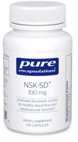 NSK-SD (Nattokinase) 100 mg By Pure Encapsulations