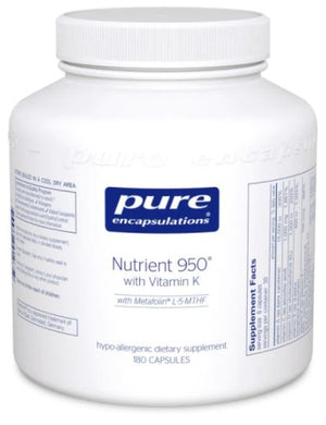 Nutrient 950 with Vitamin K 180's By Pure Encapsulations