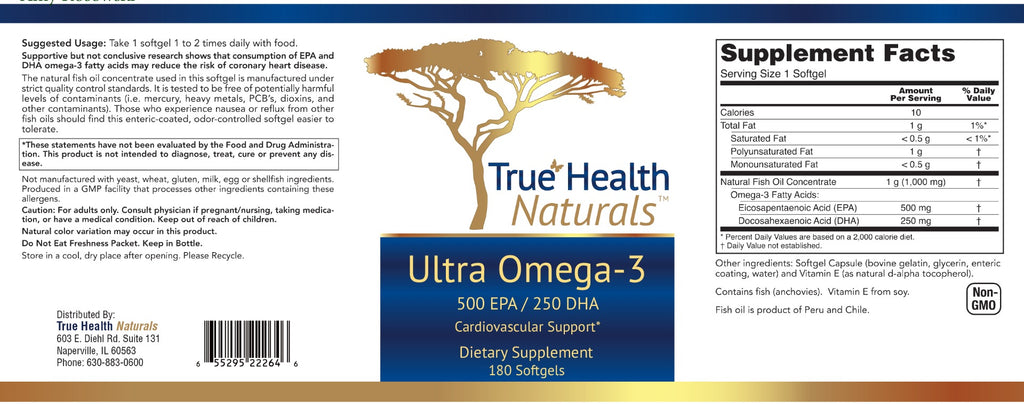 Ultra Omega-3 by True Healing Naturals