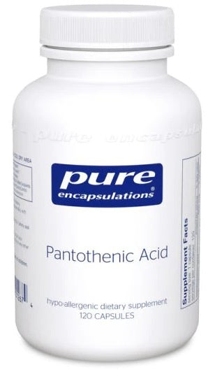 Pantothenic Acid 120's by Pure Encapsulations