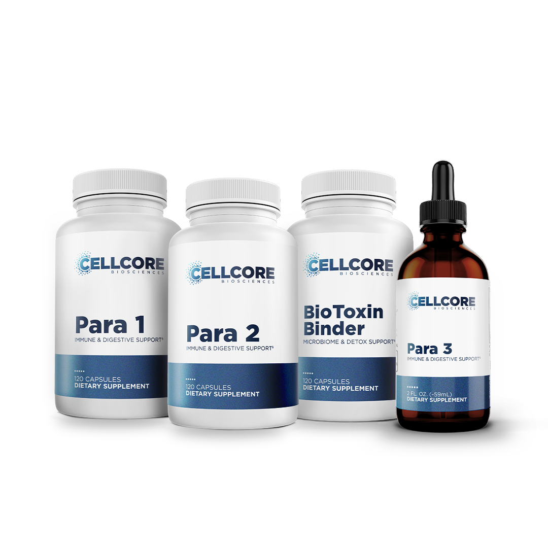 CellCore Para Kit advanced parasite cleanse supplement kit box