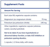 Potassium Magnesium (citrate) 180's by Pure Encapsulations