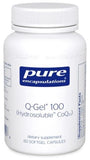 Q-Gel (Hydrosoluble CoQ10) 100 mg 60's by Pure Encapsulations