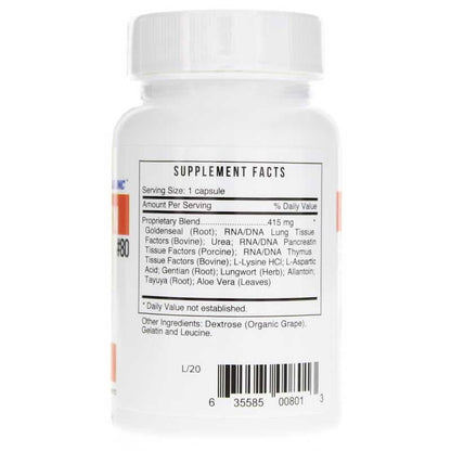 R - Lung by Systemic Formulas