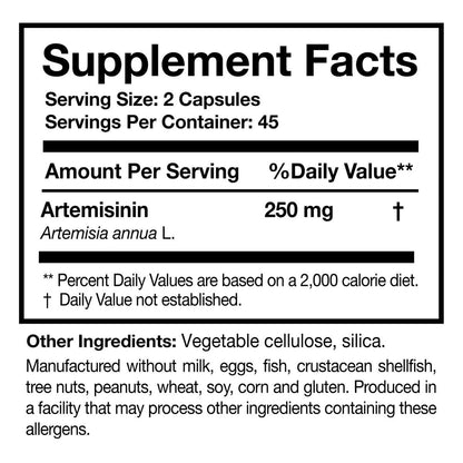 Artemisinin Solo by Researched Nutritionals