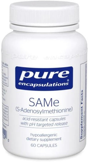 SAMe (S-Adenosylmethionine) 60's by Pure Encapsulations
