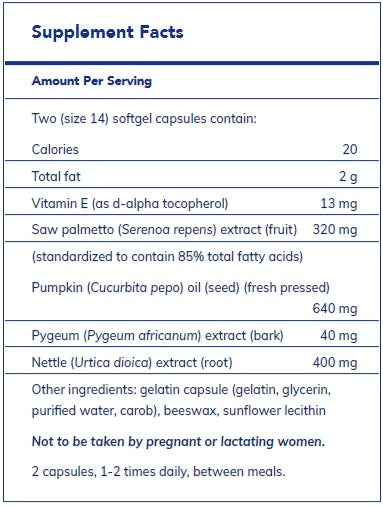 Saw Palmetto Plus by Pure Encapsulations