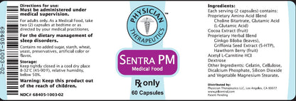 Sentra PM by Physician's Therapeutics