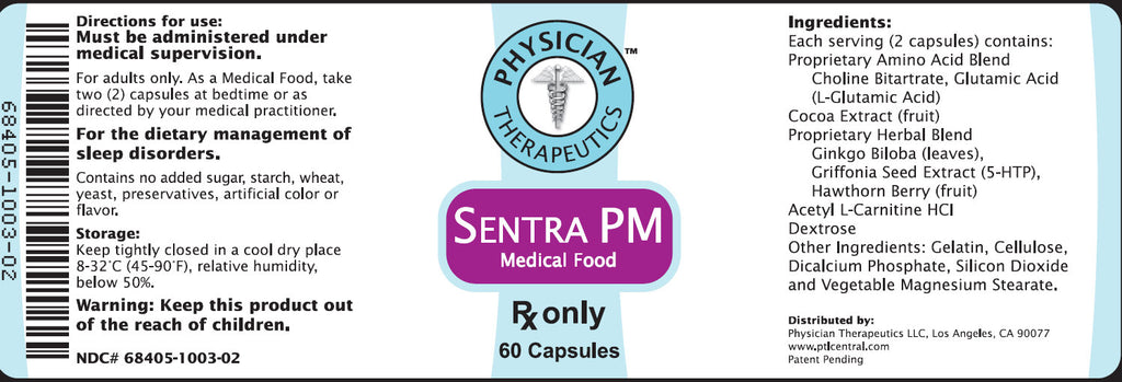 Sentra PM by Physician's Therapeutics