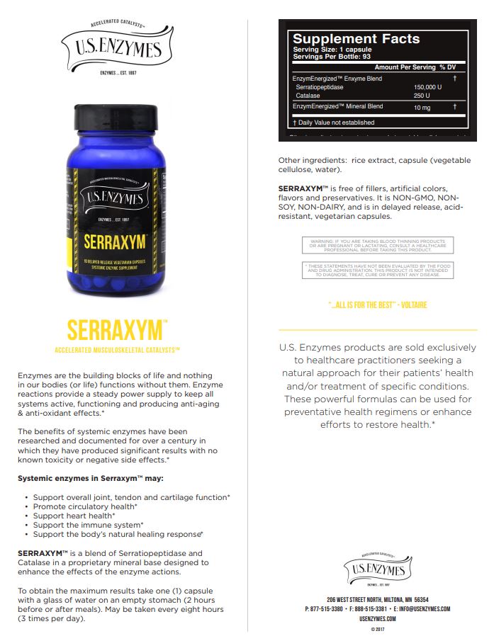Serraxym by U.S. Enzymes