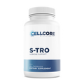 CellCore S-TRO adaptogenic hormone and adrenal support bottle