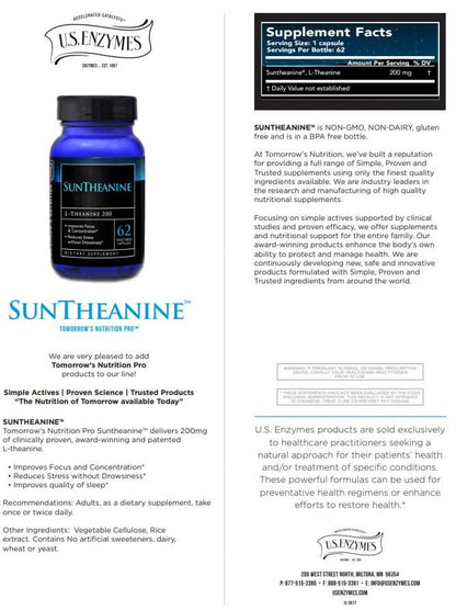 Suntheanine by Tomorrow's Nutrition